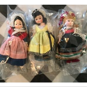 Madame Alexander dolls (heads off)